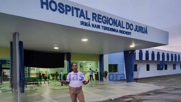 Paciente sofre com dores há dias e aguarda exame sem previsão no Hospital do Juruá