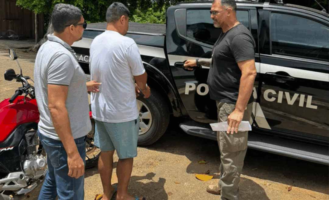 Foragido da Justiça é preso em Xapuri por golpes envolvendo falsa venda de internet na zona rural
