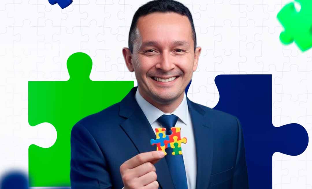 Lei de Adailton Cruz fortalece ações de inclusão e conscientização sobre o autismo no Acre