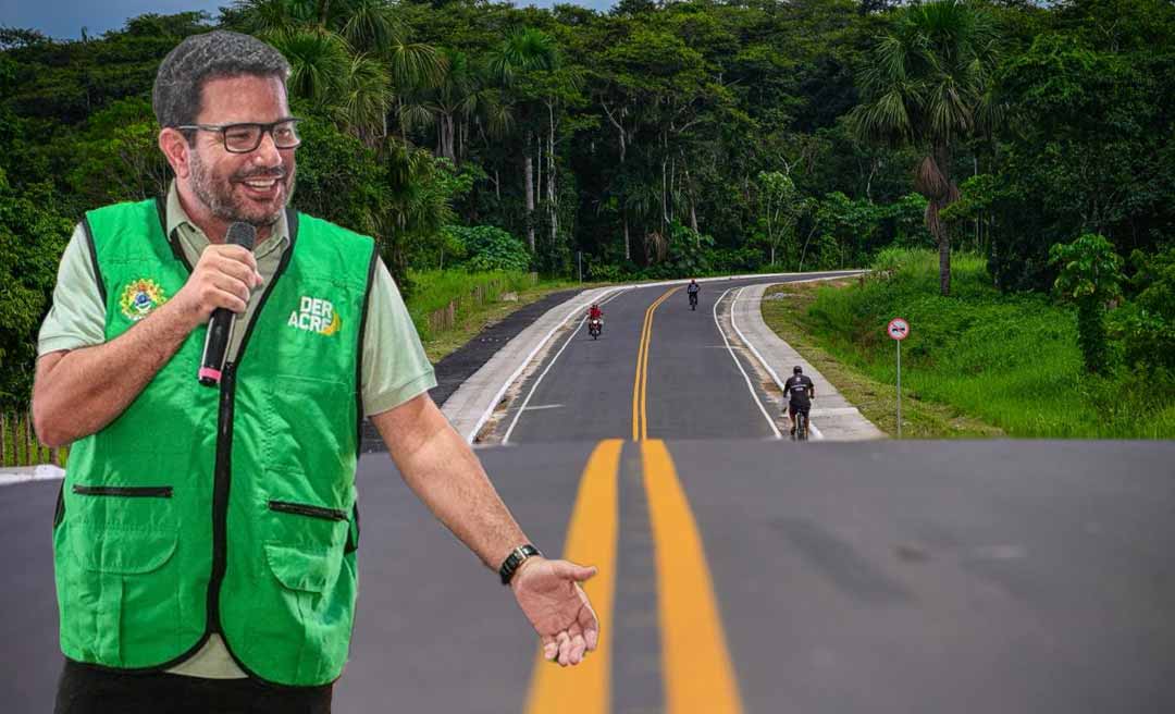 Governador Gladson Camelí entrega pavimentação de vias urbanas e fortalece mobilidade em Tarauacá