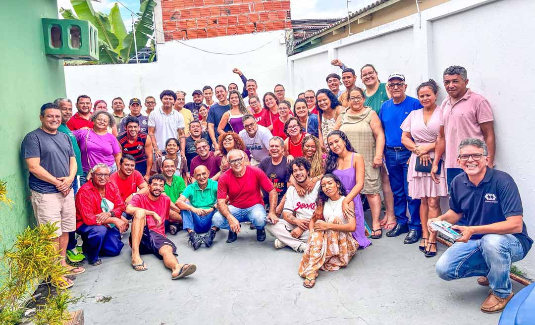 Cesário Braga inicia pré-campanha para as eleições de 2026 com reunião de lideranças em Rio Branco