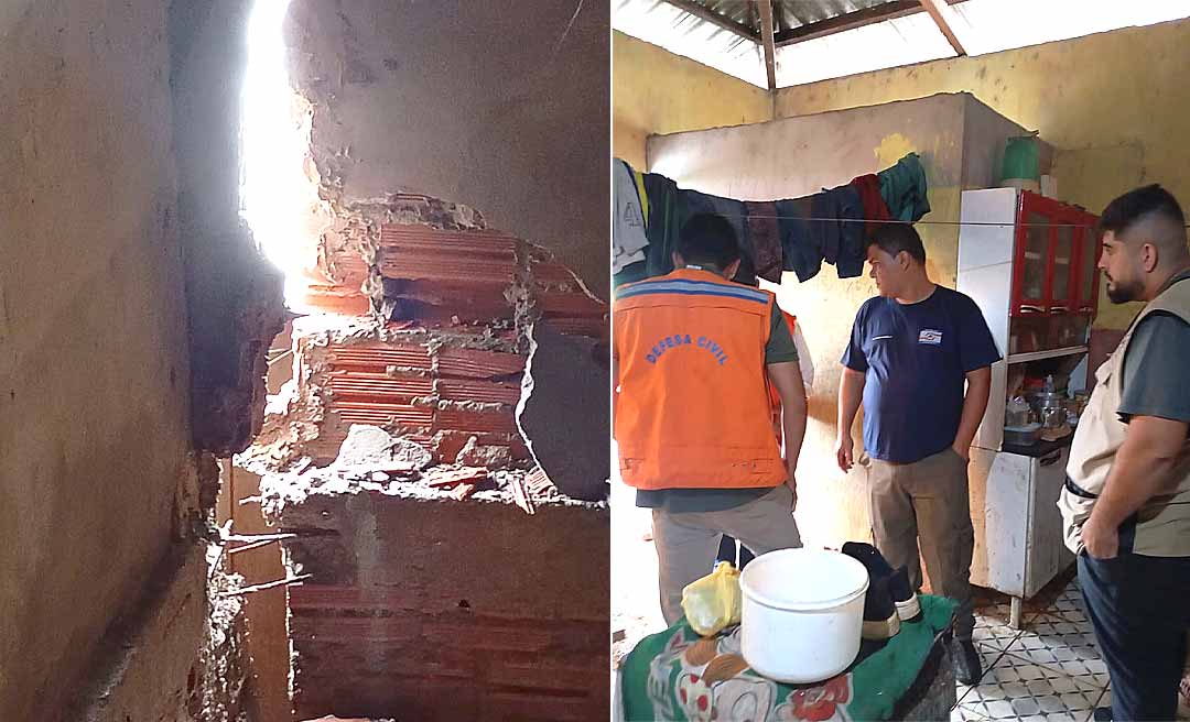 Prefeitura de Cruzeiro do Sul atende e remove famílias afetadas pelas fortes chuvas