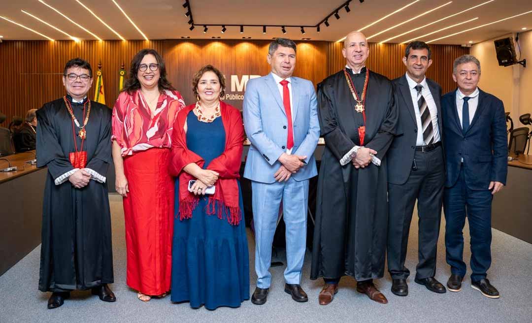 Membros do TCE-AC e MPC-AC são homenageados com a Comenda da Ordem do Mérito do MPAC