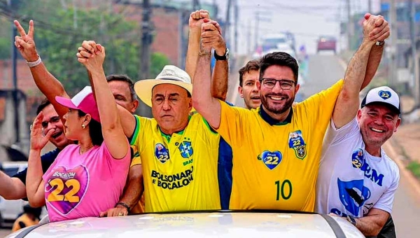 Ao anunciar pré-candidatura a governador, Bocalom diz que entende postura de Gladson e pré-candidatura de Mailza é natural