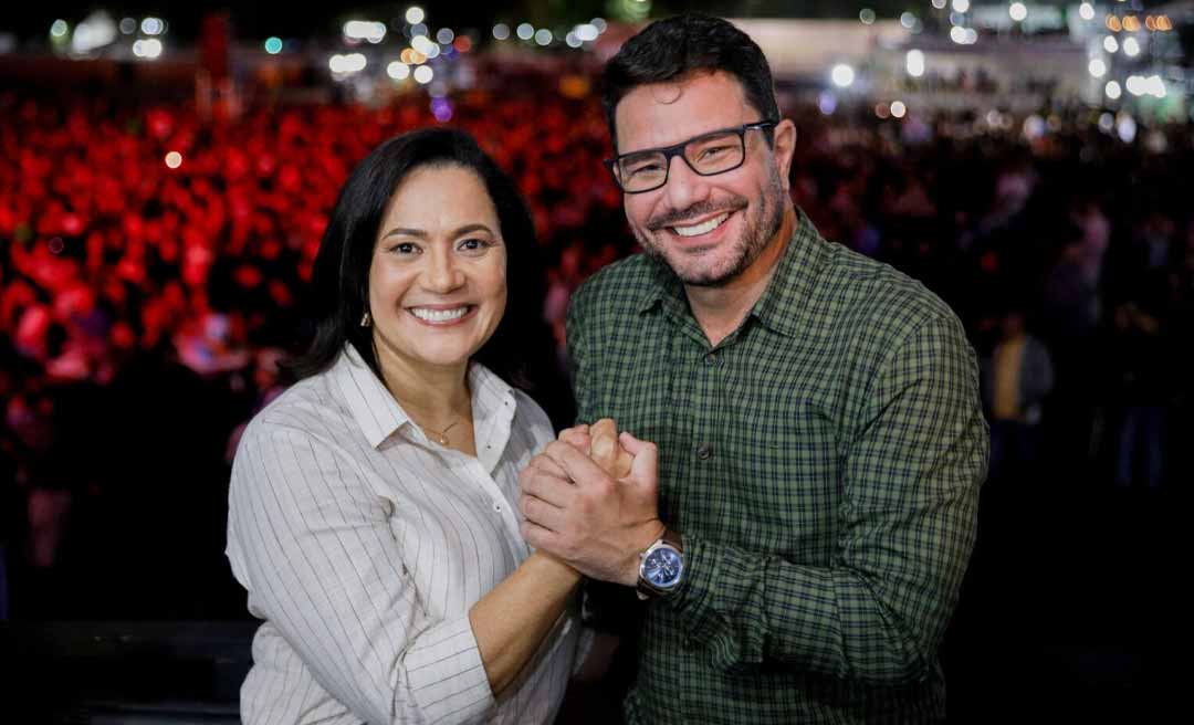 “Respeito o direito de Bocalom de ser candidato a governador”, diz Gladson, que reafirma apoio a Mailza