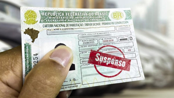 Detran/AC publica no Diário Oficial nomes de condutores com penalidade de suspensão do direito de dirigir