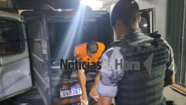 PM prende homem em flagrante por porte ilegal de arma de fogo após efetuar disparo contra vítima em Rio Branco