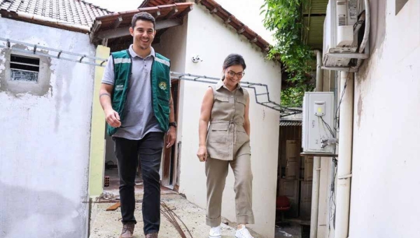 Governo do Acre avança nas obras de revitalização da Rádio e TV Aldeia