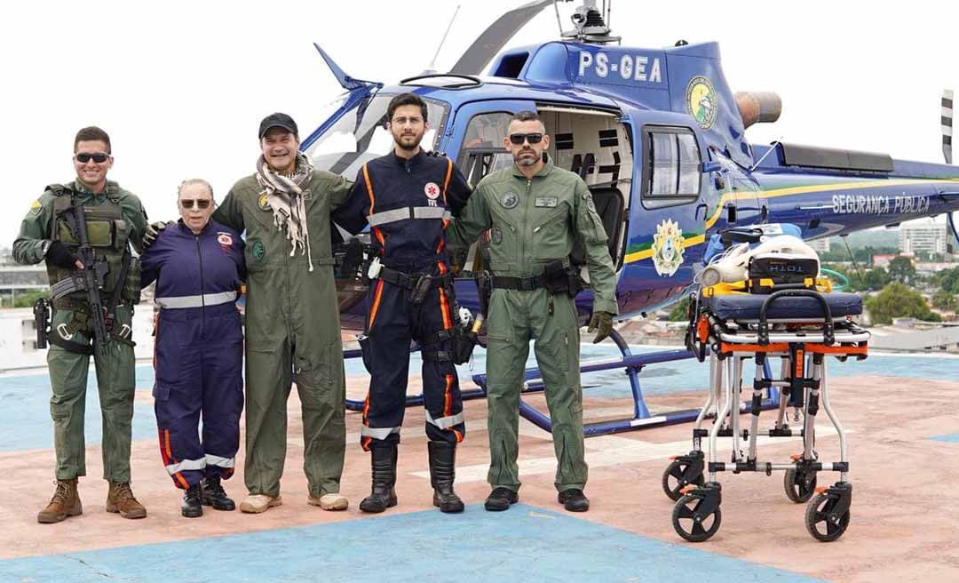 Acre alcança excelência em resgates aeromédicos com atuação integrada do Ciopaer e Samu