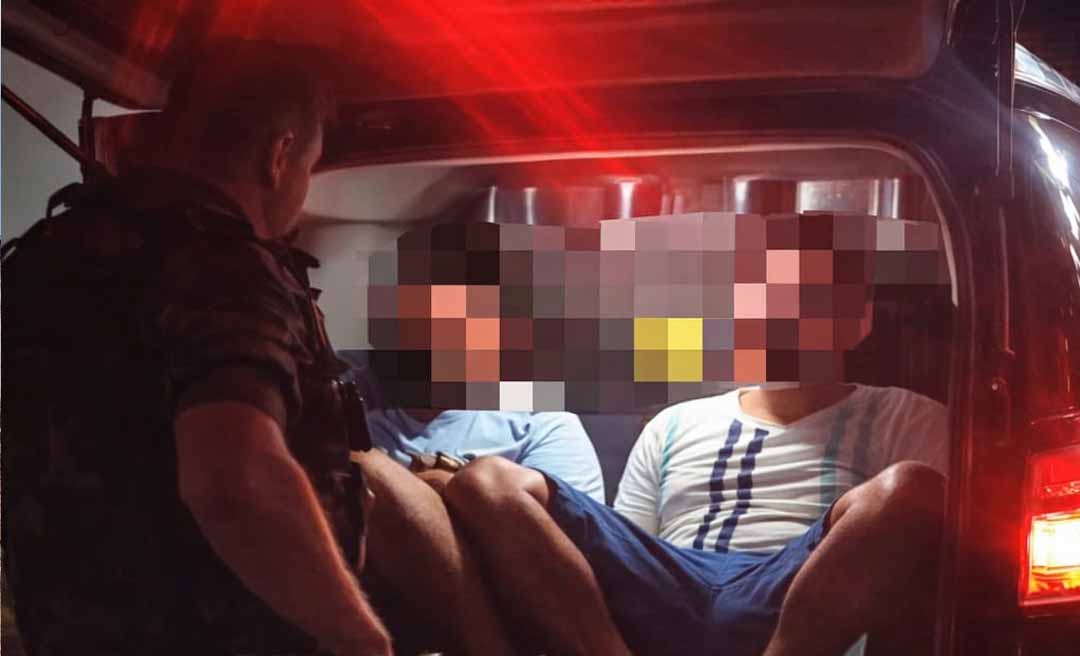 BOPE prende dupla suspeita de assaltos e tráfico durante Operação Impacto em Rio Branco