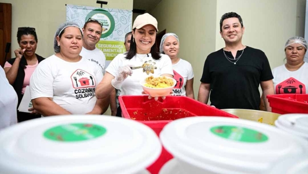 Atuação da vice-governadora Mailza fortalece combate à fome com distribuição de 10 mil refeições mensais por meio das cozinhas solidárias