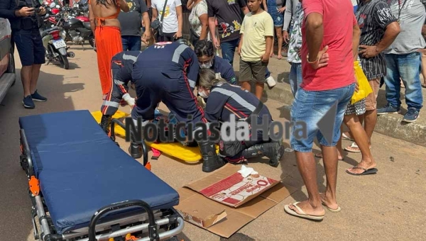Menina de 7 anos é atropelada ao tentar atravessar avenida movimentada em Rio Branco