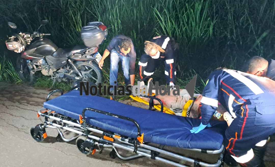 Sargento da PM fica ferido após colidir com capivara na estrada de Porto Acre; militar sofreu traumatismo craniano