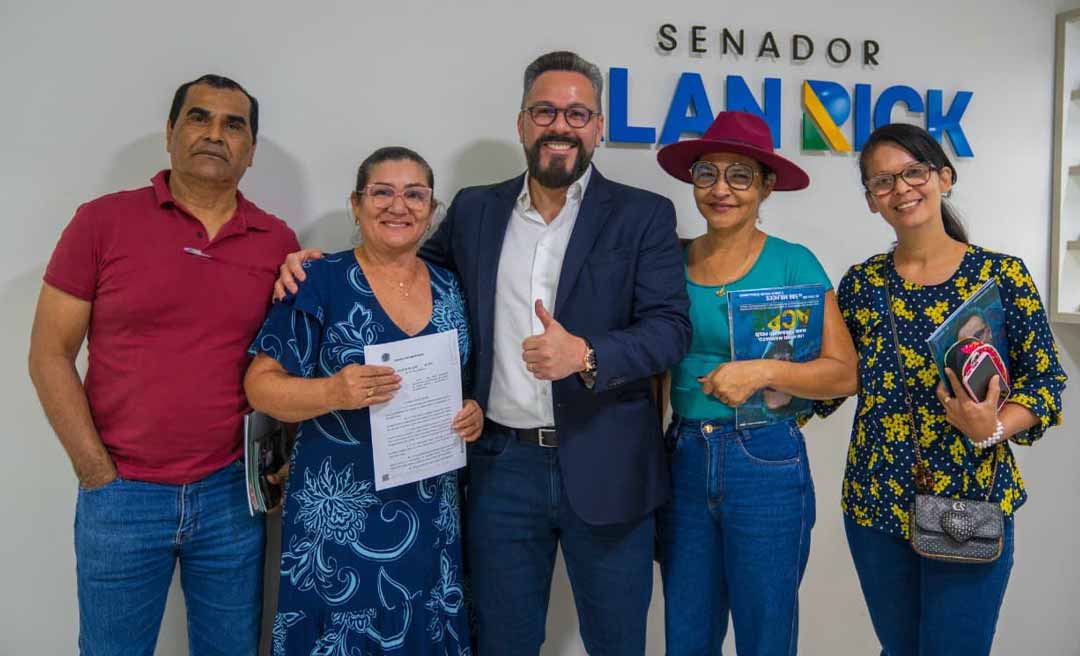 Alan Rick reafirma apoio à aprovação, no Senado, do piso nacional para servidores da educação básica