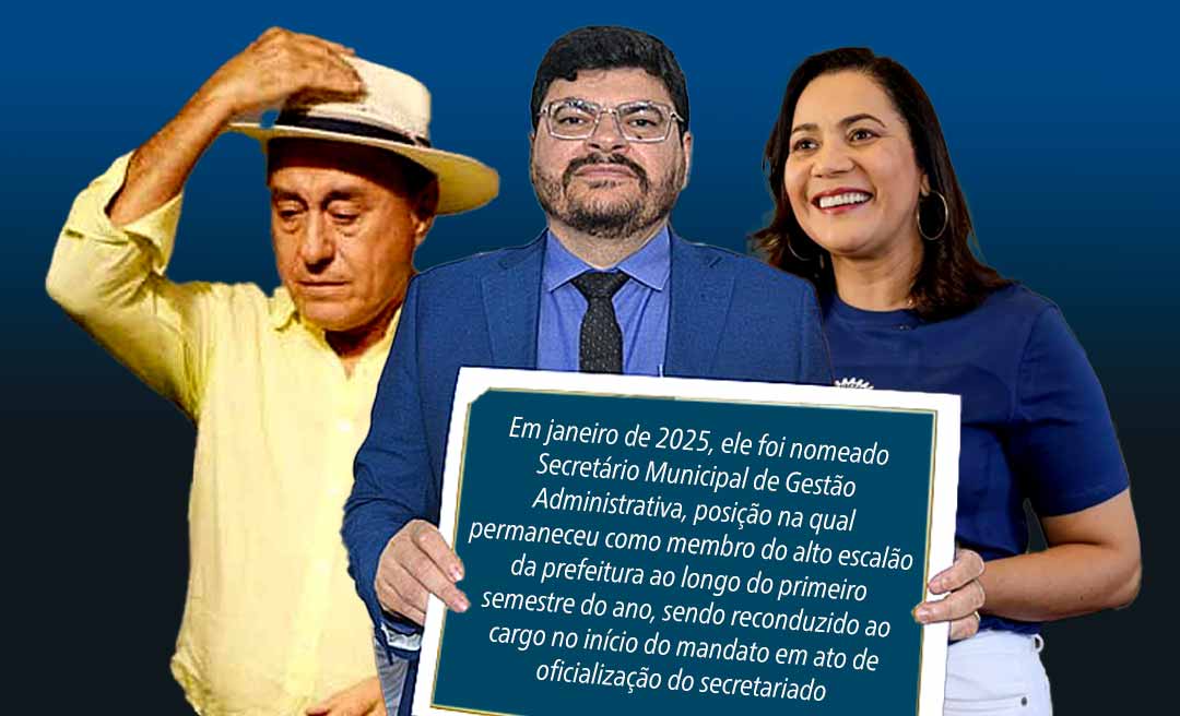 Ex-secretário de Bocalom, Jonathan Santiago, é nomeado para cargo no gabinete da vice-governadora Mailza Assis