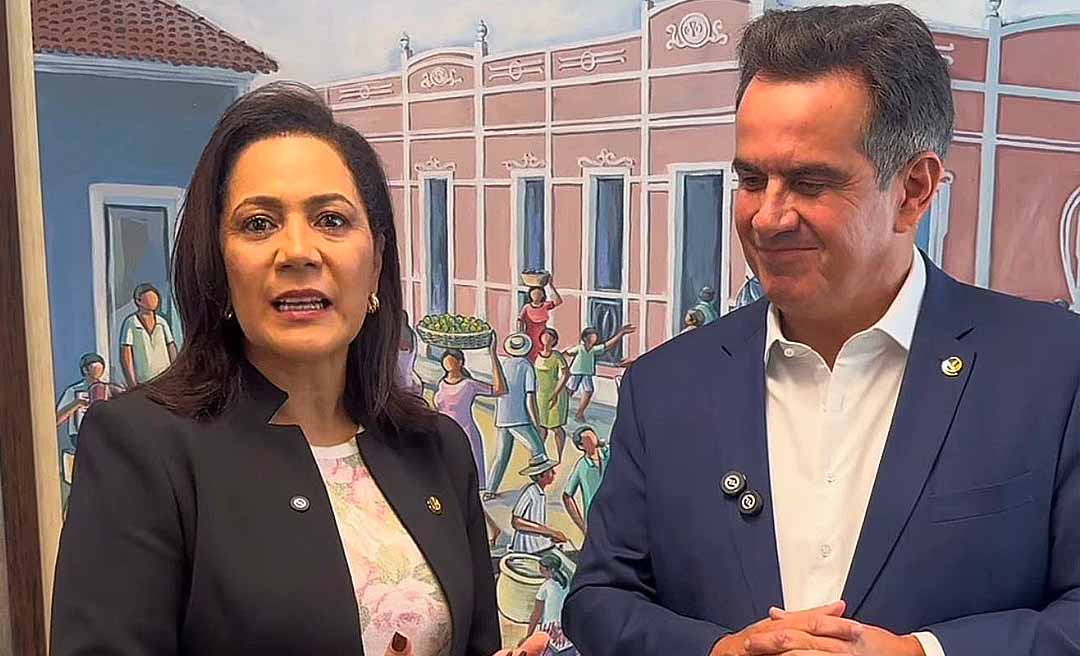 Ciro Nogueira garante apoio a Mailza e diz que Flávio Bolsonaro, do PL de Bocalom, “vai estar” com ela