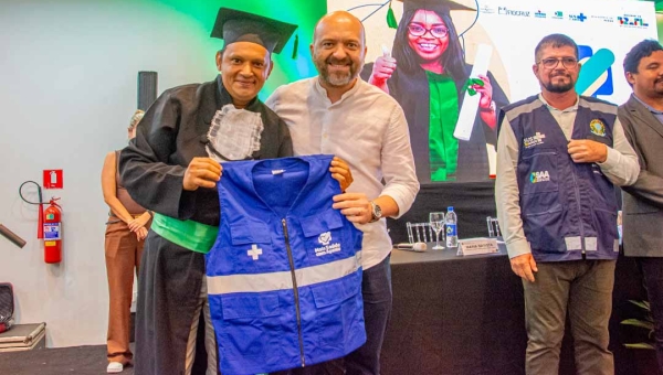 Rio Branco participa da diplomação estadual de 250 agentes comunitários de saúde e de endemias