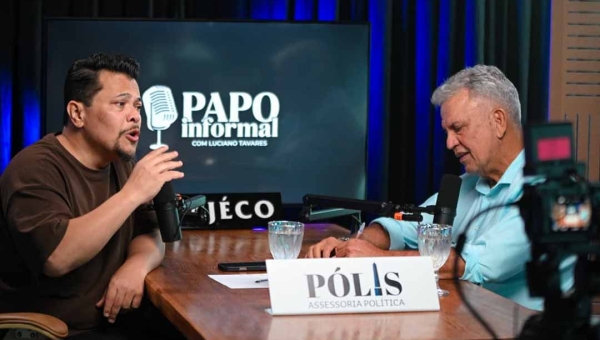 No Papo Informal, Petecão disse não acreditar que Bocalom vai deixar a prefeitura para ‘aventurar’ ao governo