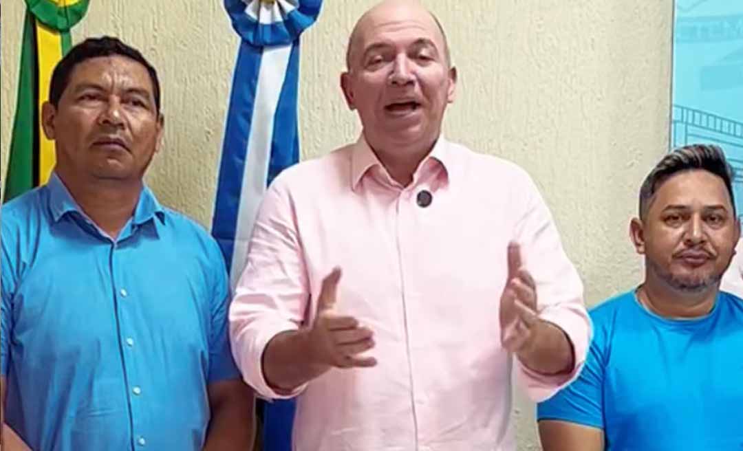 Prefeito Gerlen Diniz peita o governador Gladson Camelí e dispara: “não devo nenhuma explicação ao senhor”