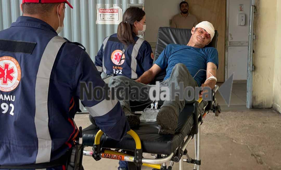 Pedestre de 59 anos é atropelado na faixa de pedestres na Avenida Ceará, em Rio Branco