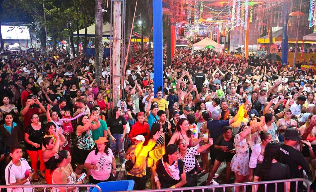 Prefeitura de Rio Branco divulga balanço da folia: 64 mil pessoas e nenhuma ocorrência no Carnaval 2026