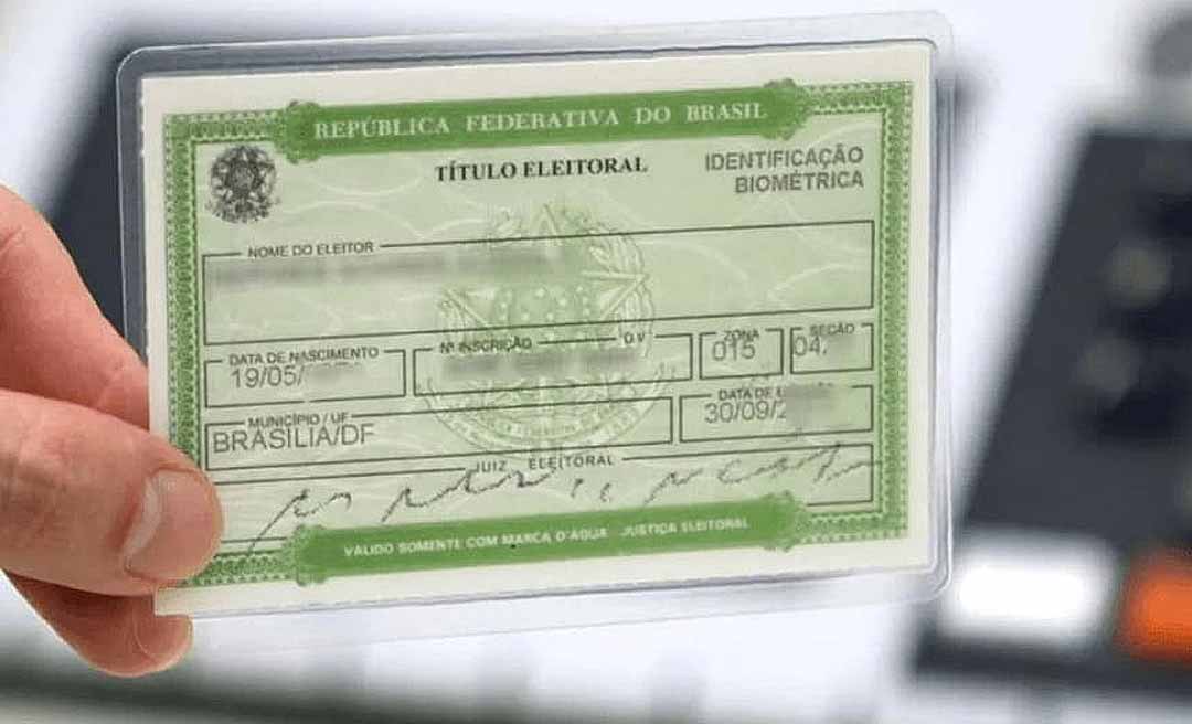 Eleitor acreano tem até 6 de maio para regularizar título e garantir voto em 2026