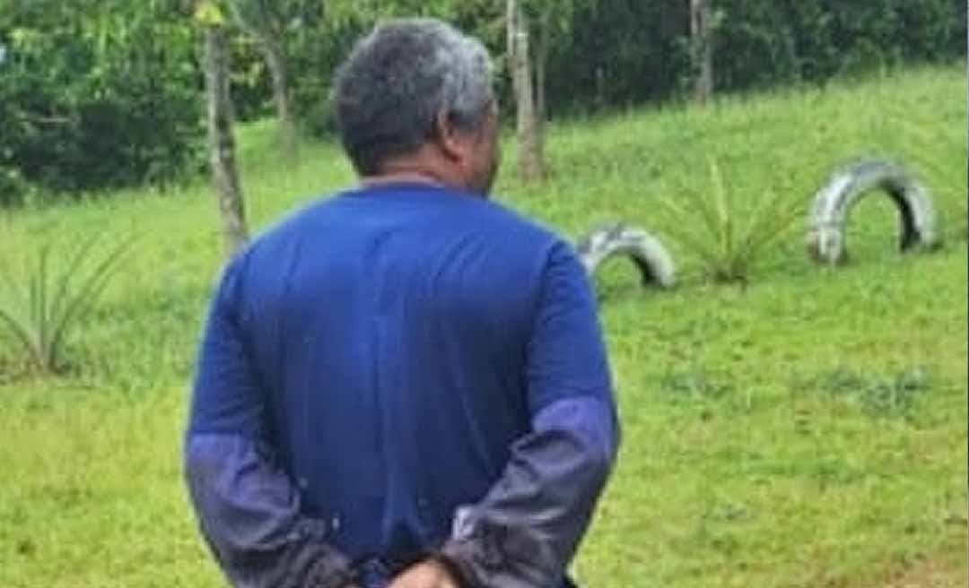 Homem foragido há quase 30 anos por feminicídio é preso em propriedade rural na BR-364