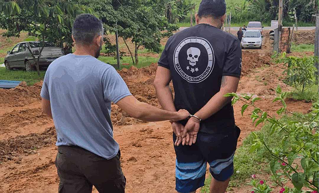 Polícia prende homem suspeito de estuprar a própria irmã em senador Guiomard