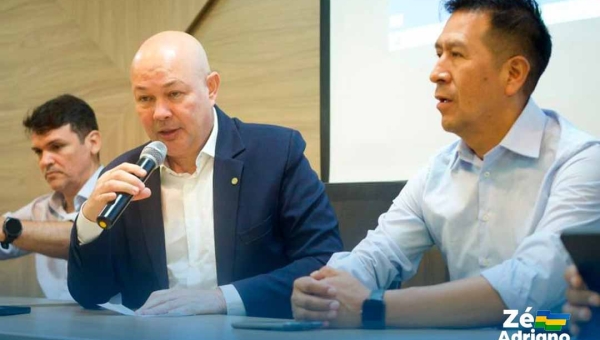 Em Brasiléia, deputado federal Zé Adriano articula avanços bilaterais com senador boliviano