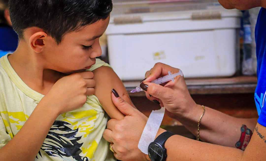 Prefeitura de Rio Branco mobiliza cinco pontos neste sábado para vacinação contra meningite e influenza