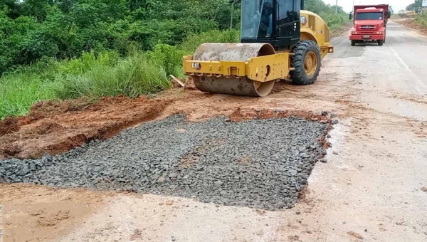 DNIT detalha obras na BR-364 e anuncia novas frentes de trabalho para os próximos meses