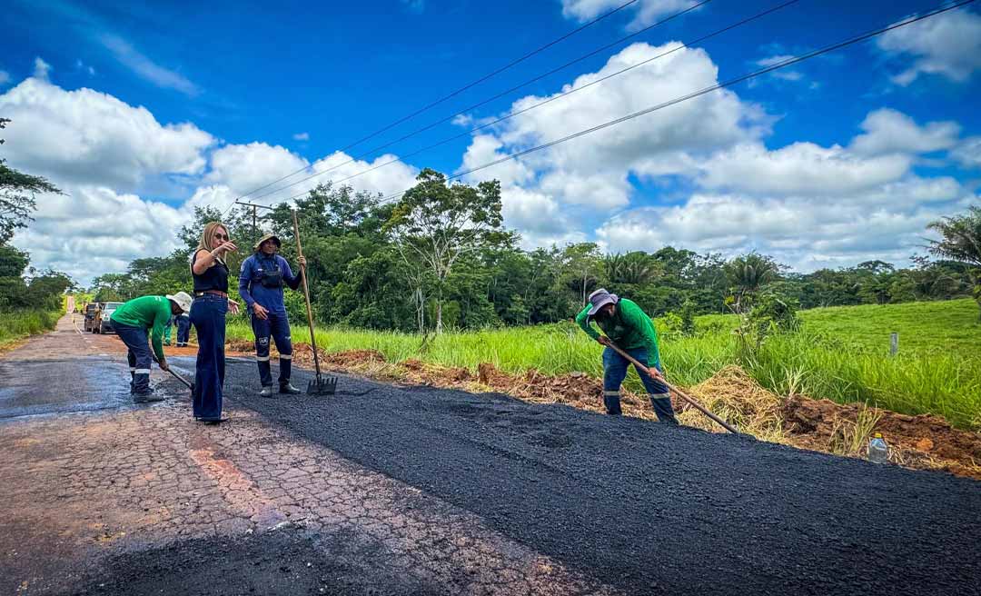 Deracre conclui tapa-buraco do km 30 até Porto Acre e retoma serviços na quarta-feira no trecho inicial da AC-10