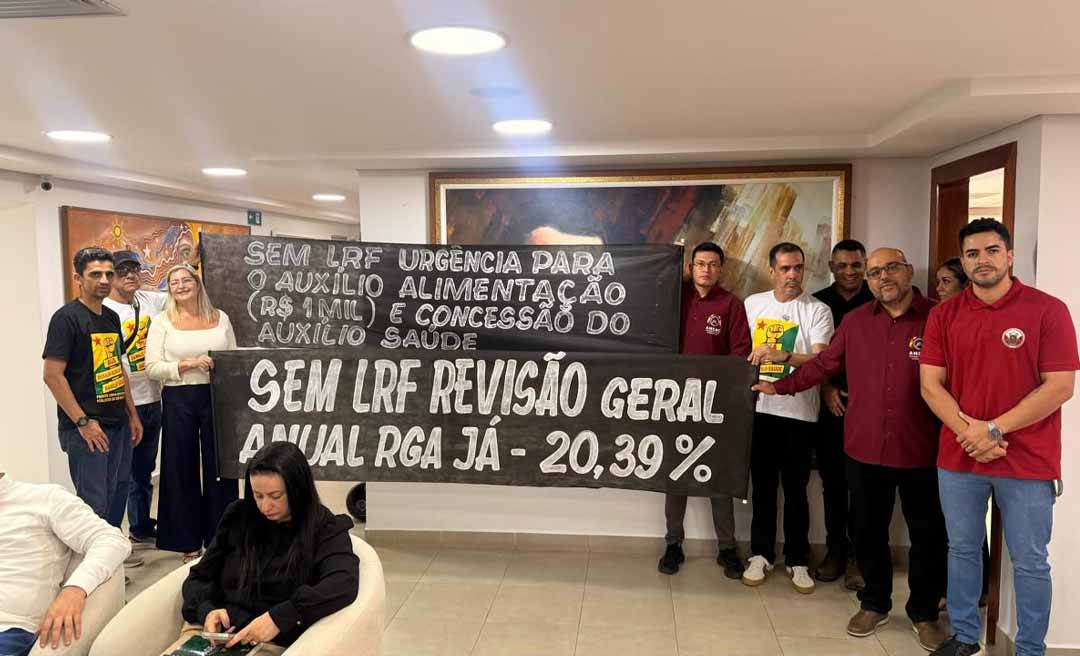 Por concessão de auxílios, sindicatos cobram governo do Acre e marcam ato público para o dia 17 de março