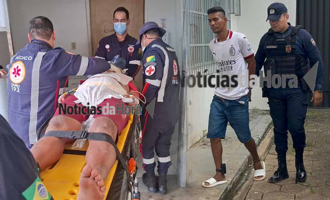 Homem é preso após tentativa de homicídio com golpes de enxada em Bujari
