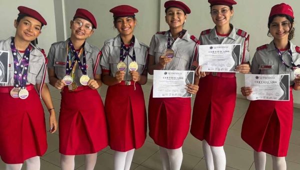 Estudantes do Colégio Militar Dom Pedro II conquistam medalhas na Olimpíada de Química Quimeninas 2025