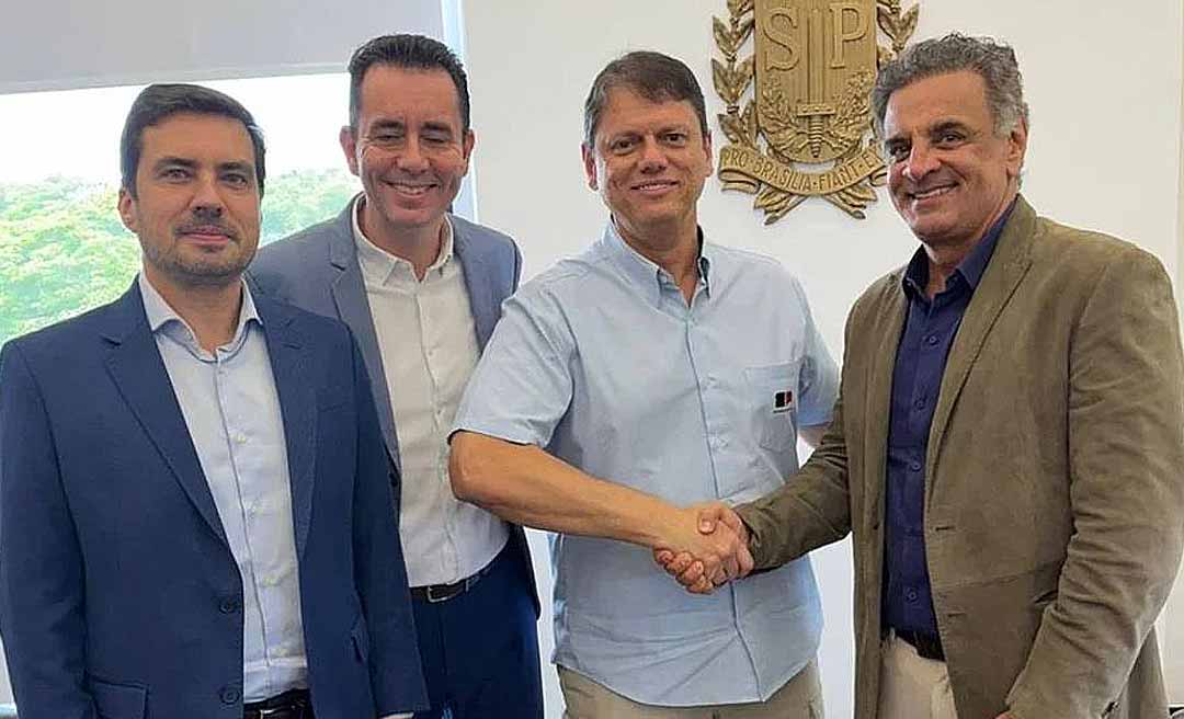 Aproximação entre Aécio e Tarcísio vira trunfo de Alan Rick na briga pelo PSDB