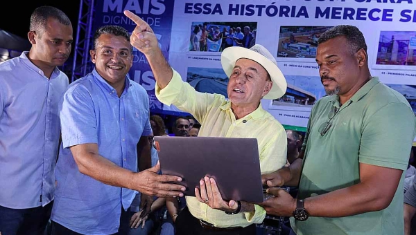 “Rio Branco hoje não é a mesma de quando eu entrei”, diz Bocalom ao inaugurar segundo viaduto da Capital