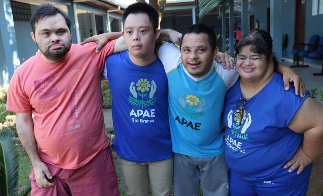 No Dia da Pessoa com Síndrome de Down, alunos da APAE Rio Branco mostram que inclusão se constrói todos os dias