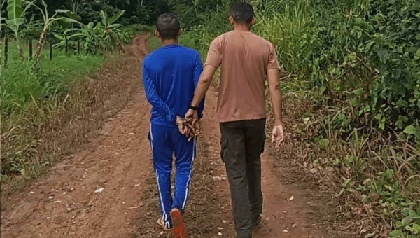 Homem condenado a mais de 13 anos por integrar organização criminosa é preso na zona rural