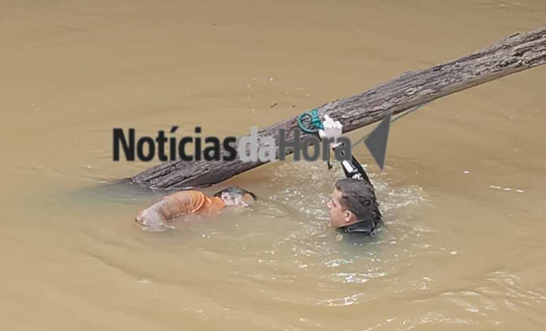 Corpo de pedreiro é encontrado em igarapé na região da Vila Acre, em Rio Branco