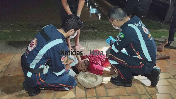 Ataque violento deixa morador em situação de rua ferido na região da Gameleira, 2º Distrito da Capital