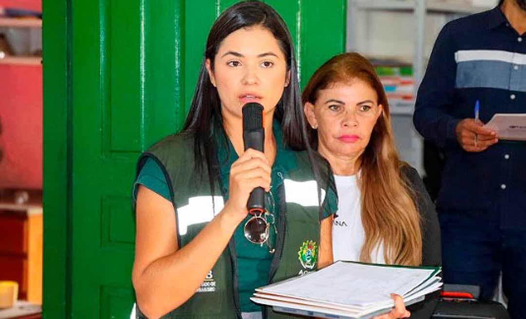 Secretária diz que pasta não tem competência para dizer se área em que está sendo construído conjunto habitacional é de proteção permanente ou não