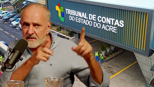 Após TCE suspender compra de terreno para Expoacre, Tchê reage: “Eu queria saber quanto que custou a reforma do Tribunal de Contas”