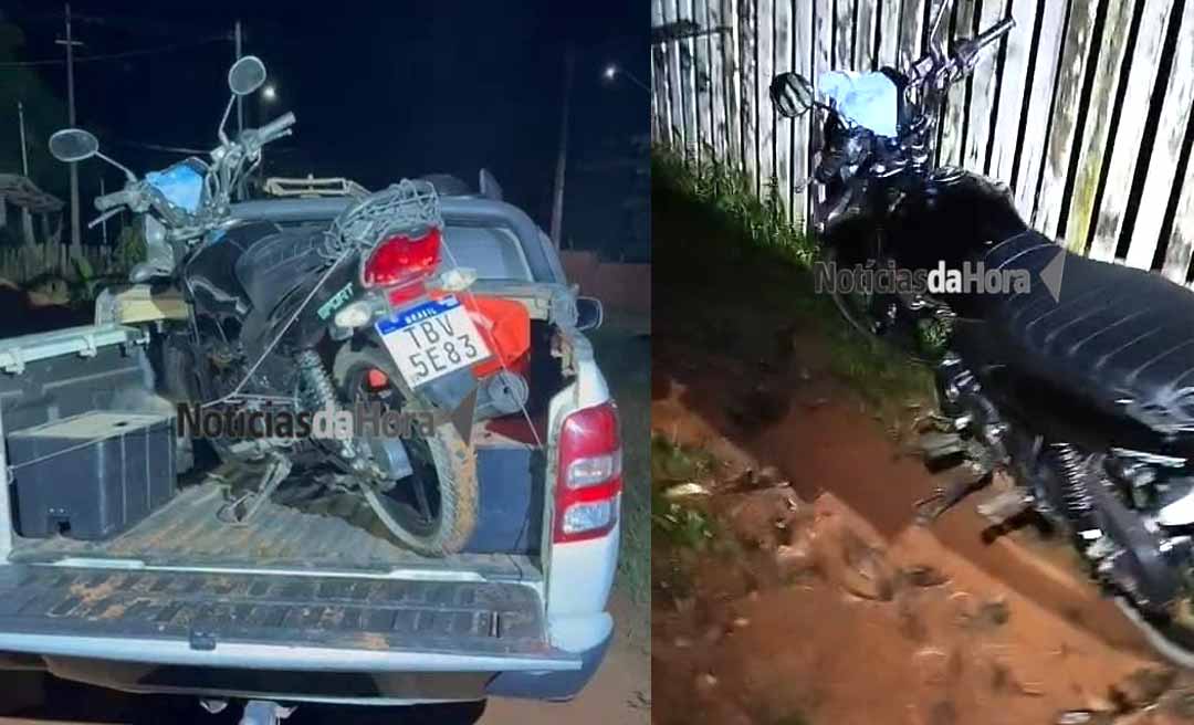 Entregador tem moto roubada e veículo é recuperado pela Força Tática no Segundo Distrito