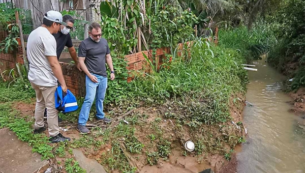 Alysson visita área afetada por enxurrada na Baixada da Sobral e determina ações emergenciais