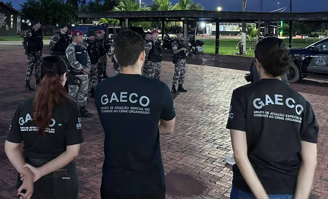 Gaeco deflagra a Operação Duplo Corte contra integrantes da organização criminosa Comando Vermelho
