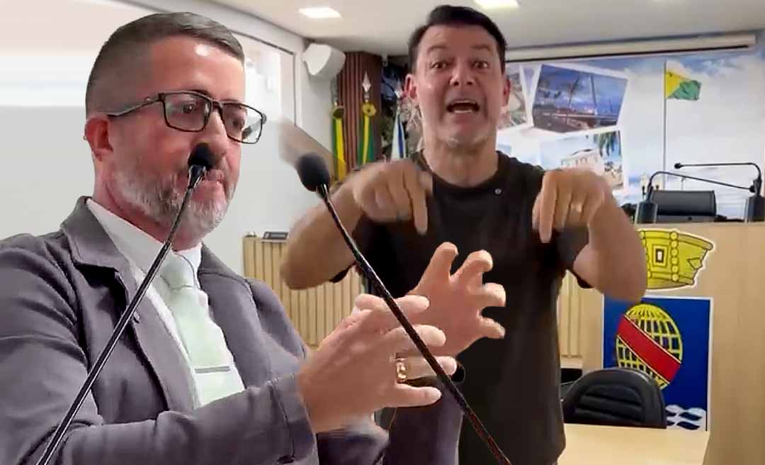 "Vou puxar a peruca dele" e "Vá trabalhar: troca de fardas entre Roberto Duarte e Mustafá esquenta sessão na Câmara de Rio Branco”