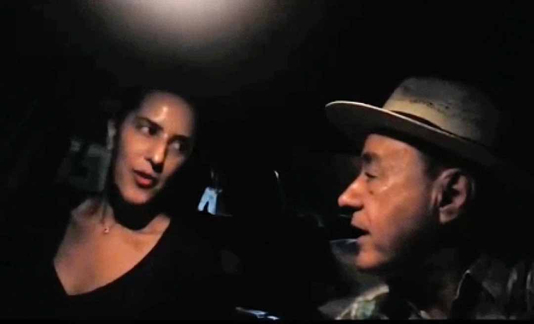 pé na estrada Image