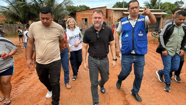 Prefeitura de Rio Branco investe em nova rede de água e beneficiará mais de 3.700 pessoas na Parte Alta
