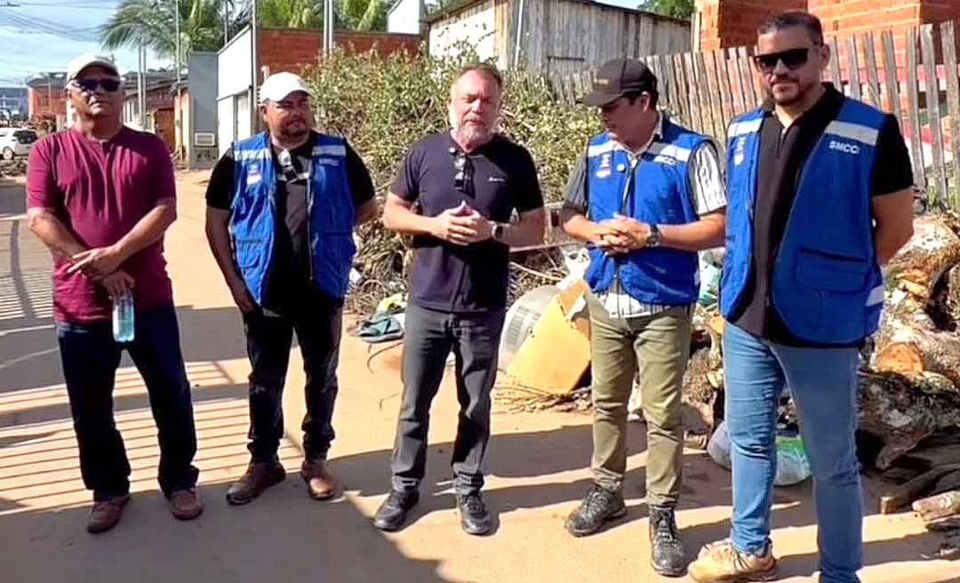 “Cuidar da cidade é, acima de tudo, cuidar da nossa gente”, diz Alysson Bestene durante mutirão na Sobral